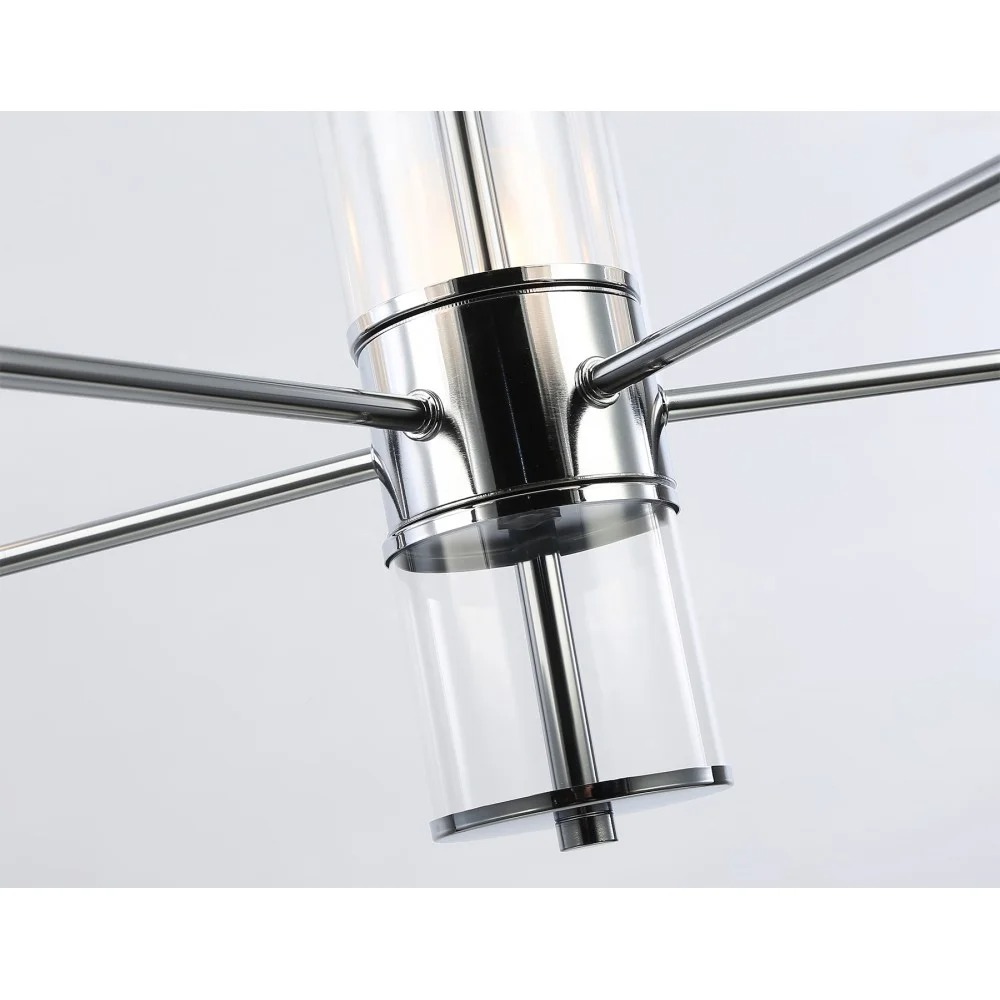 Люстра Ambrella LH56001/5 СH/FR (хром/белый матовый) — фото 6
