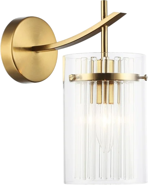 Бра Ambrella LH56035 BS/CL (латунь/прозрачный)