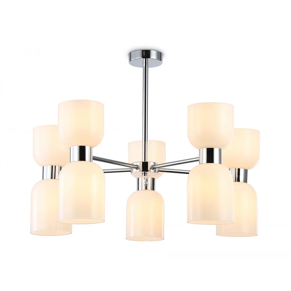 Люстра Ambrella LH56083/10 СH/FR (хром/белый матовый)