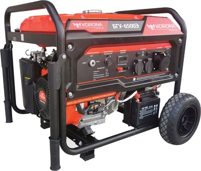Бензиновый генератор Korona Tools / БГУ-6500 (6.0/6.5кВт) - 
