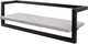 Полка Allerd 40 Rion 40x18x18 / 4080210500 (черный муар/бетон) - 