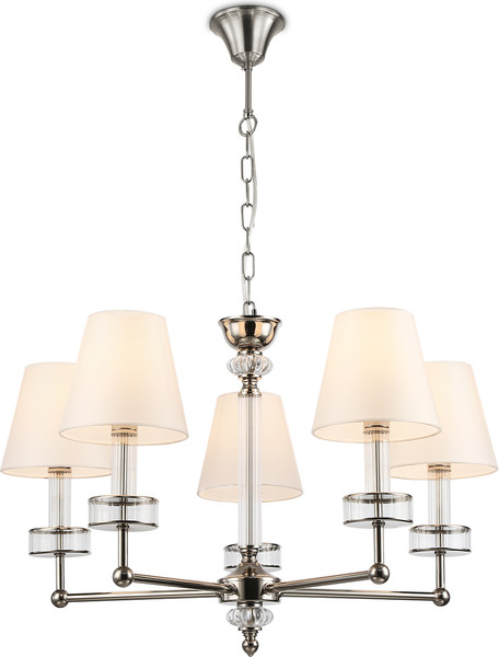 Люстра Ambrella LH71001/5 BN/WH
