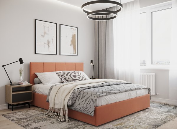 Купить Двуспальная кровать Moon Family 1261 / MF012160 в Витебске