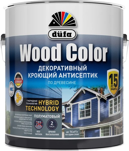 Антисептик для древесины Dufa Wood Color. База 1