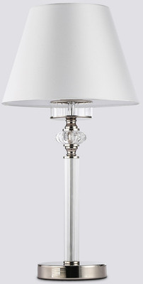 Прикроватная лампа Ambrella LH71007 BN/WH (никель/белый) -