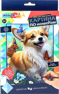 

Картина по номерам, CANV28X20-117522
