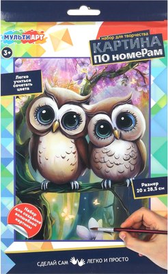 

Картина по номерам, CANV28X20-117517