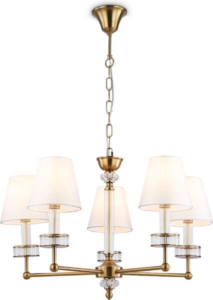 Люстра Ambrella LH71021/5 BS/WH