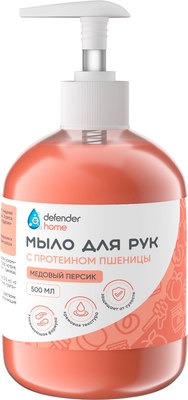 Мыло жидкое Defender Auto Персик / 15201 (500мл) - 