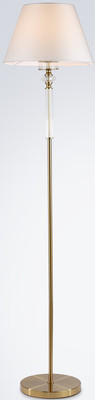 Торшер Ambrella LH71028 BS/WH (латунь/белый) -