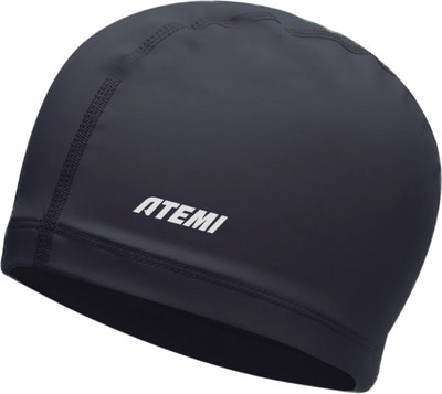 Шапочка для плавания Atemi Relaxed Silicone Cap / FRSC1BK (черный) -