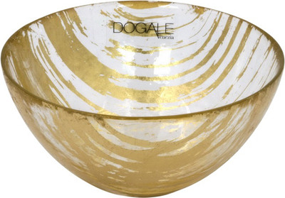 Салатник Greggio Dogale Sole E Luna Foglia Oro Leaf / 51310250 (золото) - 