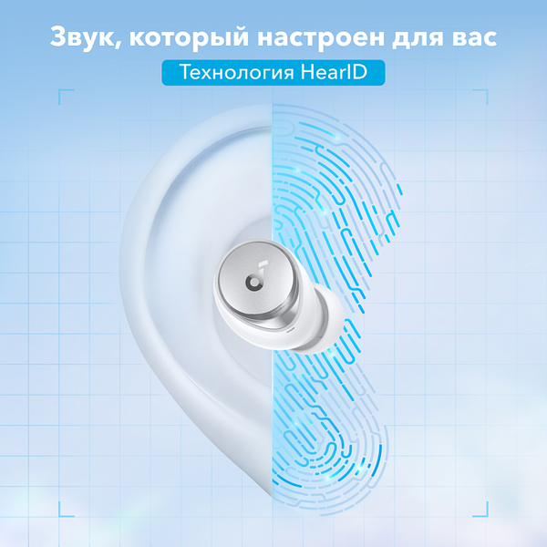 Беспроводные наушники Anker Soundcore TWS Space A40 A3936 / SDC-A3936G32-BL (синий)