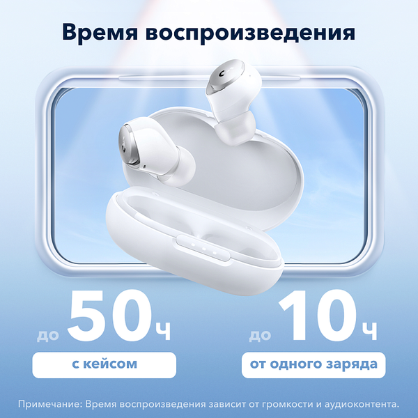 Беспроводные наушники Anker Soundcore TWS Space A40 A3936 / SDC-A3936G32-BL (синий)