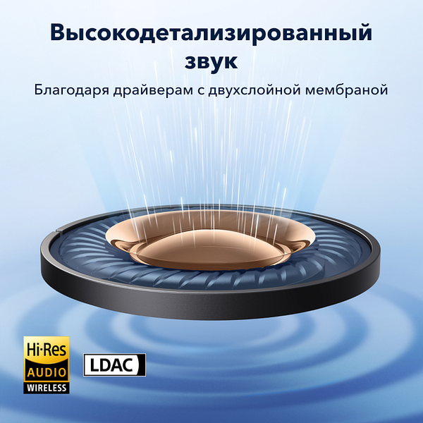 Беспроводные наушники Anker Soundcore TWS Space A40 A3936 / SDC-A3936G32-BL (синий)