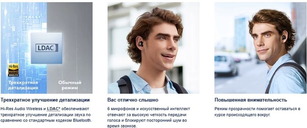 Беспроводные наушники Anker Soundcore TWS Space A40 A3936 / SDC-A3936G32-BL (синий)