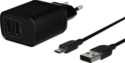 Зарядное устройство сетевое TFN TFN-WCRPD12W2U01 (черный) - 