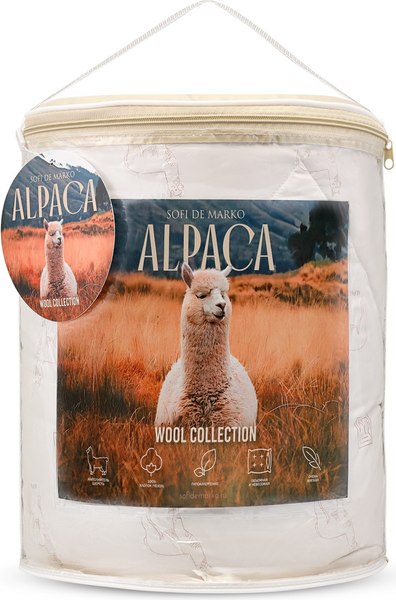 Одеяло Sofi de Marko Alpaca Wool 195x215 / Од-АП-195х215