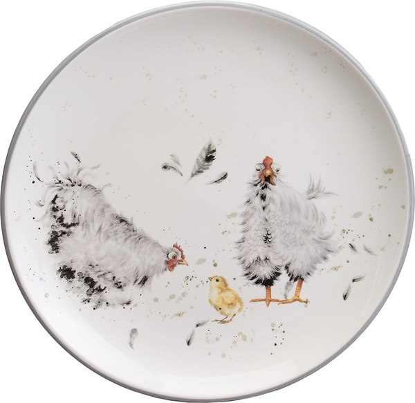Тарелка закусочная (десертная) Lefard Funny Hens 358-2298