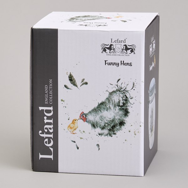 Емкость для хранения Lefard Funny Hens 358-2305