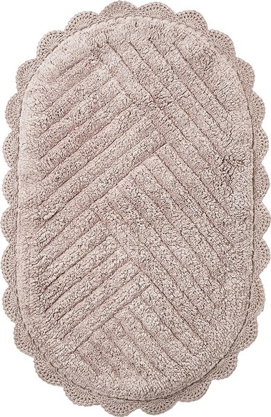 Коврик для ванной Sofi de Marko Emma Кружевной 60x100 / КВ-ЭМ-7-60х100