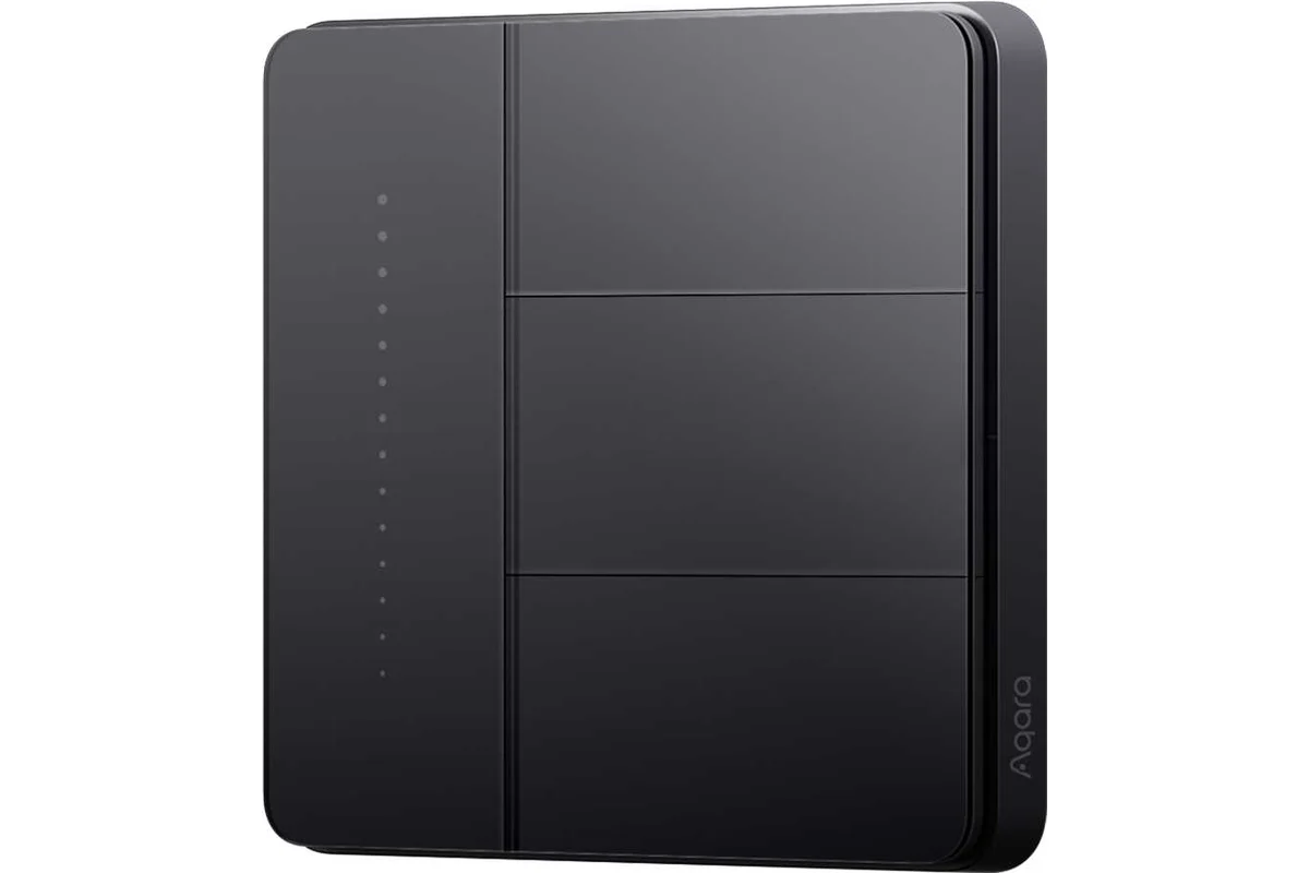 Умный выключатель Aqara Z1 Pro / ZNQBKG44LM_gr (серый)