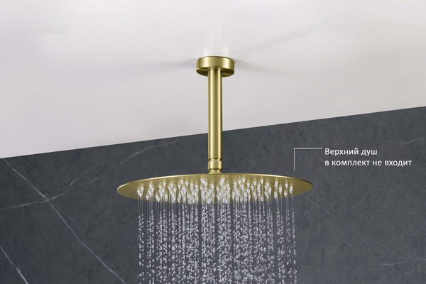 Душевой кронштейн Aquatek AQ2171BG (золото)
