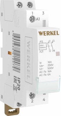 Контактор Werkel 16 A 2NO / W941M16O - 