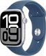 Умные часы Apple Watch Series 10 GPS 42mm / MWWC3 (серебристый, синий ремешок M/L) - 