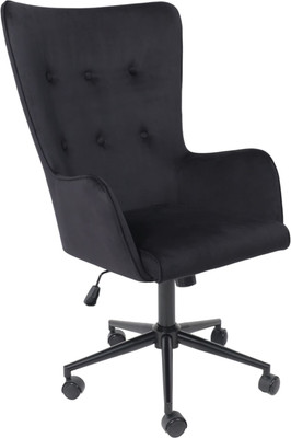 Кресло офисное AksHome Bella XL  (Black, Seven 035, велюр/черный) -