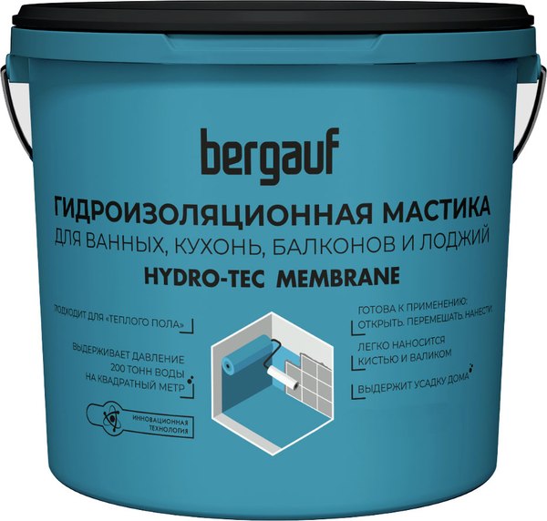 Гидроизоляционная мастика Bergauf Membrane U