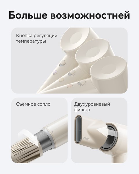 Фен Laifen SE Lite (глянцевый зеленый)