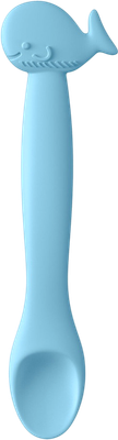 Ложка для кормления Suavinex Blue Whale S Whale Spoon Blue L3 IT 401352 -