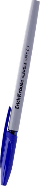 Набор шариковых ручек Erich Krause Slender Stick Grey 0.7 Super Glide Technology / 63679 (8шт, синий)