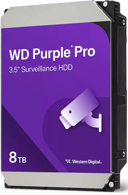 Жесткий диск Western Digital Purple Pro 8TB (WD8002PURP) - 