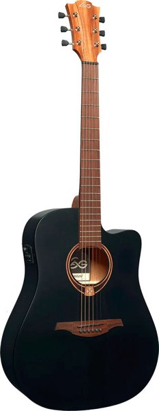 Электроакустическая гитара LAG T70DCE-BLS