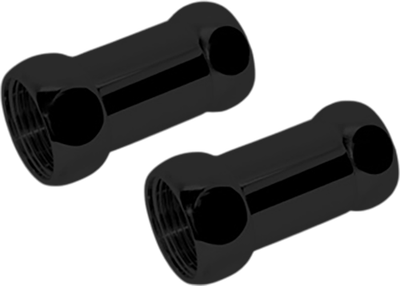 

Американка, Прямая для полотенцесушителя 1"x1" г/г Ral 9005