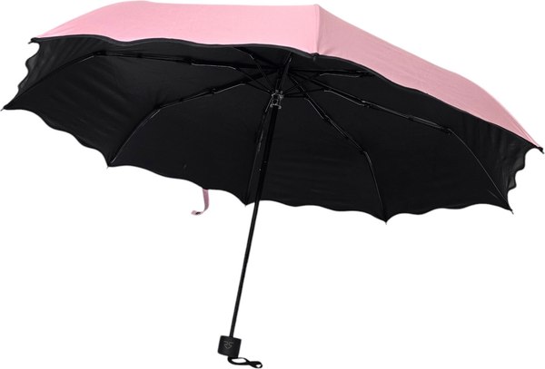 Зонт складной RS (Rain Stop) RS55M (розовый)