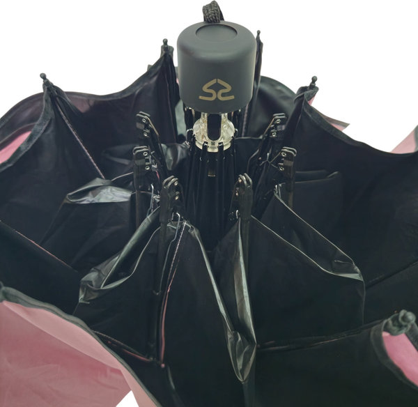 Зонт складной RS (Rain Stop) RS55M (розовый)