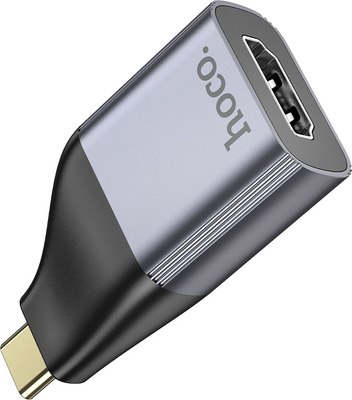 Адаптер Hoco UA33 Type-C - HDMI (металлик) - 