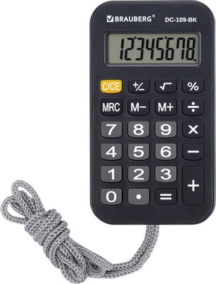 Калькулятор Brauberg 272642 (черный) - 