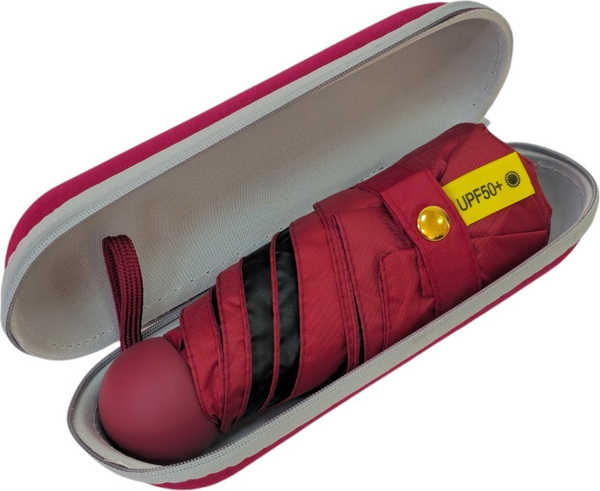 Зонт складной RS (Rain Stop) RS8BM (бордовый)