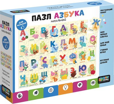 

Развивающая игра, Baby Games Азбука / 7383