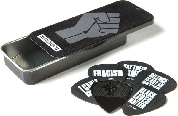 Набор медиаторов Dunlop Manufacturing BLMT02 Black Lives Matter .73