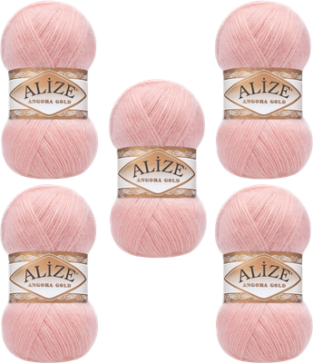 

Набор пряжи для вязания, Angora Gold 20% шерсть, 80% акрил / 363