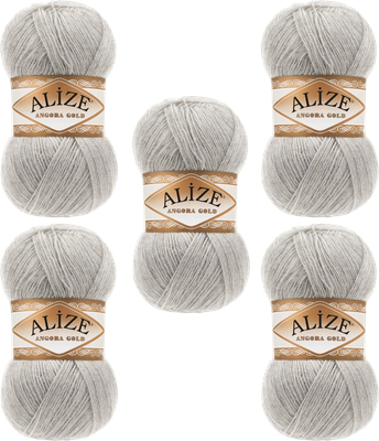

Набор пряжи для вязания, Angora Gold 20% шерсть, 80% акрил / 652