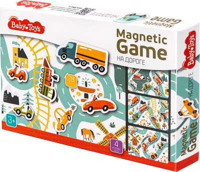 

Развивающая игра, Магнитная. На дороге / 05594