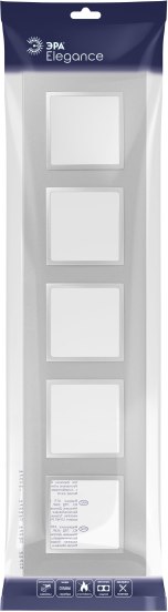 Рамка для выключателя ЭРА Elegance 14-5015-03 Classic / Б0060593 (алюминий)