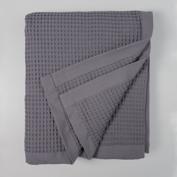 Покрывало AksHome Demure 240x210 / 19-3803 (серый)