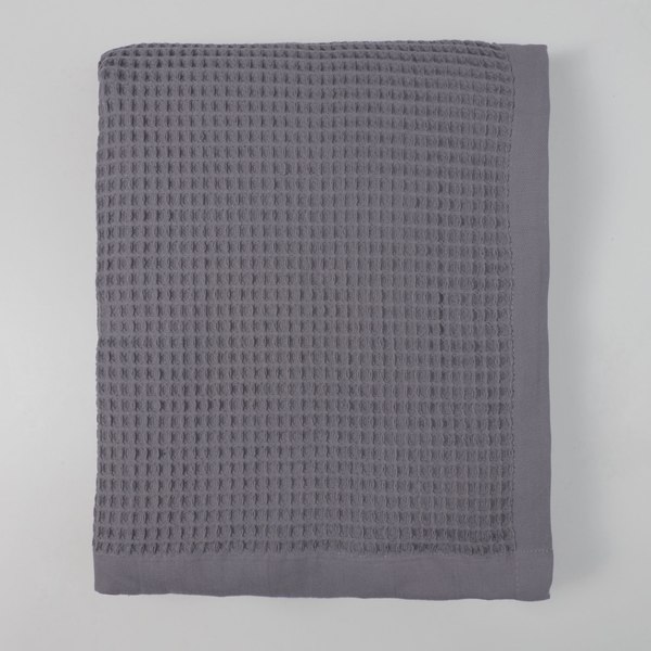 Покрывало AksHome Demure 240x210 / 19-3803 (серый)